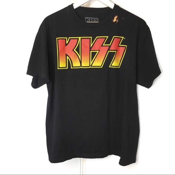 Tops - KISS Band Graphic Tee